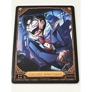 Hazbin Hotel Trading Card 2nd Edition Vincent Whittman Ultra Rare 49/60 MINT